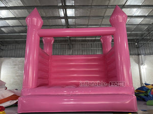 Pink Inflatable Jumping Castle Commercial Inflatable Air Trampoline Party Near Me Bounce House