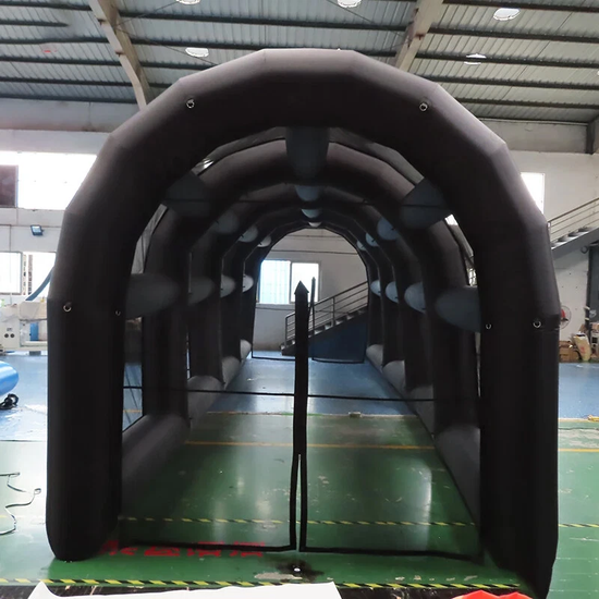 Inflatable Pitching Portable Inflatable Batting Cage Baseball Field Softball Pitch Long Tu