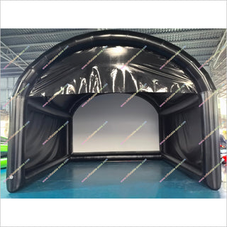 Portable Inflatable Golf Simulator Impact Screen Best Golf Simulator Enclosure Blow Up Tunnel Tent Sports For Adults