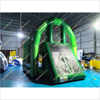 Portable Soccer Goal Inflatable Training Sports Arena Bounce House Football Shooting Game Inflatable Structures For Sale