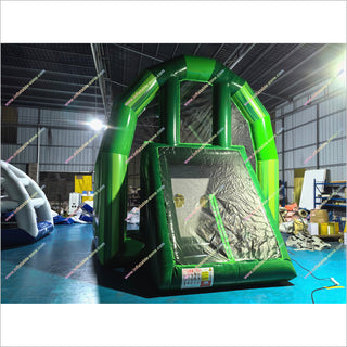 Portable Soccer Goal Inflatable Training Sports Arena Bounce House Football Shooting Game Inflatable Structures For Sale