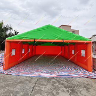 Host events in style with our Portable Party Inflatable Tent! This green and orange blow-up tent is versatile for parties, carports, or car garages. Quick to inflate, durable, and weather-resistant, it’s perfect for outdoor fun or practical use. Add a pop of color and convenience to any occasion!
