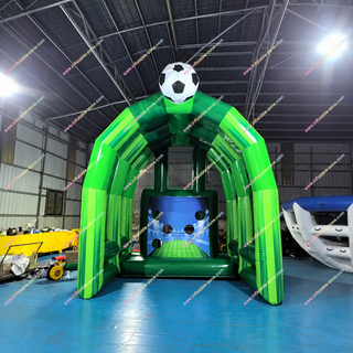 Boost skills and excitement with this Portable Soccer Goal Inflatable Training Arena. Designed for football shooting practice and competitive games, it features sturdy inflatable structures, bright visuals, and quick setup. Ideal for schools, clubs, rentals, and events, it delivers safe, high-energy fun while improving accuracy, coordination, and teamwork for players of all ages.