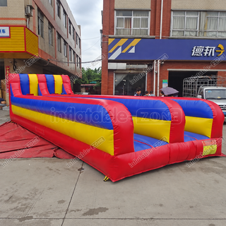 Elevate the excitement with our Promotion Adult Inflatable Bungee Run Game! Perfect for competitive spirits, this inflatable run race promises exhilarating fun. Strap in and sprint to victory as you challenge friends or colleagues in a thrilling bungee run competition. With durable construction and easy setup, it's the ultimate addition to any event or gathering.
