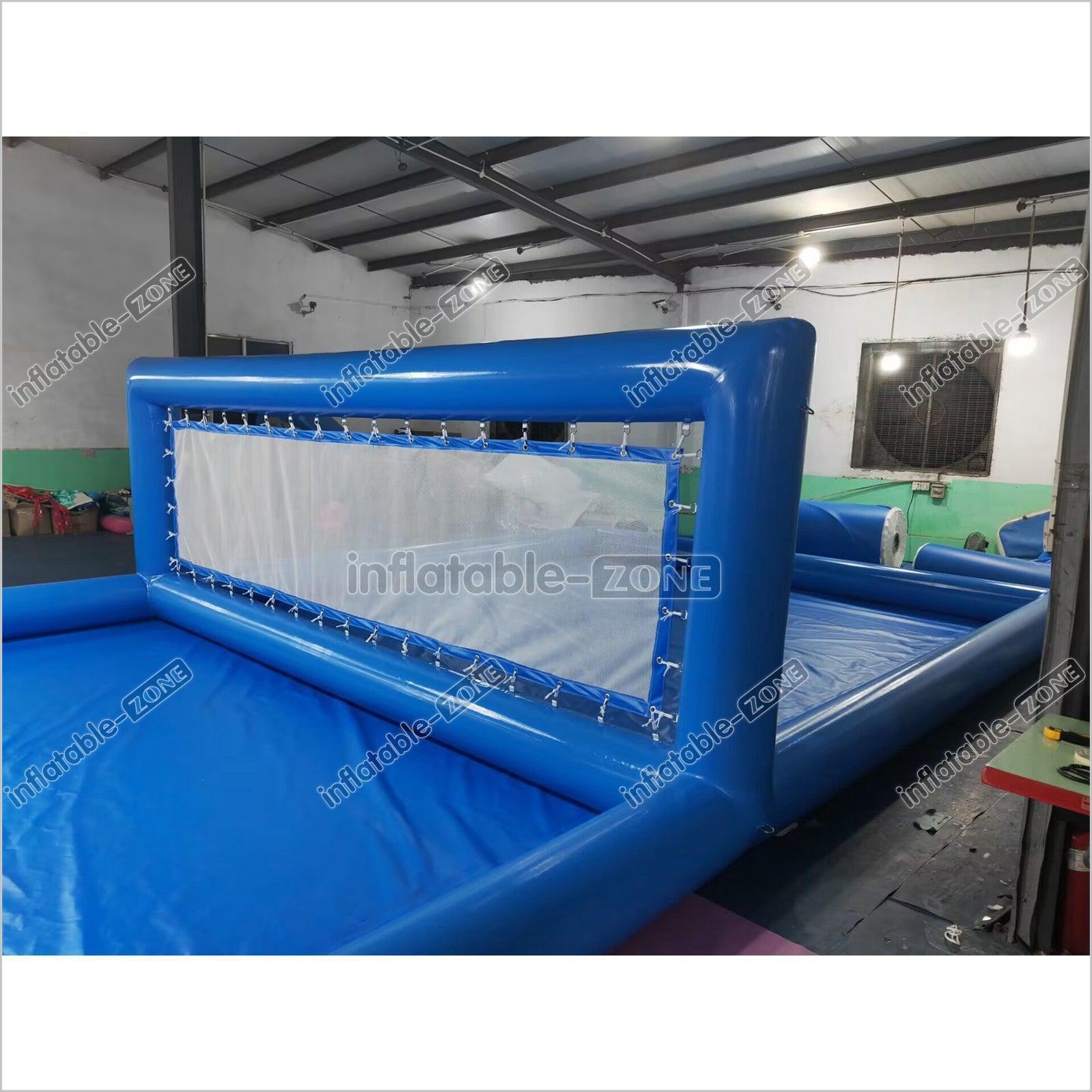 Inflatable Volleyball Court Pool Blow Up Water Volleyball Court Inflat ...