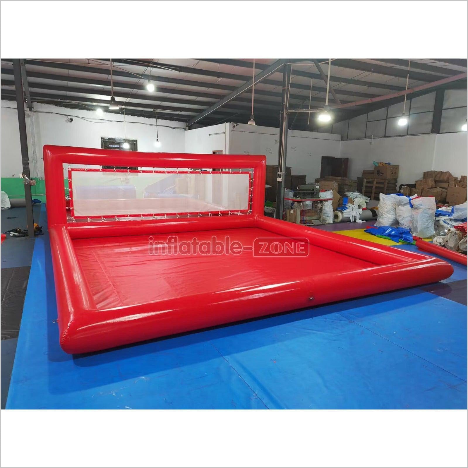 Water Inflat Inflatable Volleyball Court Pool Blow Up Water Volleyball Court Inflat ...
