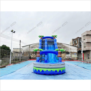 Inflatable Water Slide Jumper Blow Up Water Slide And Pool Inflatable Slides