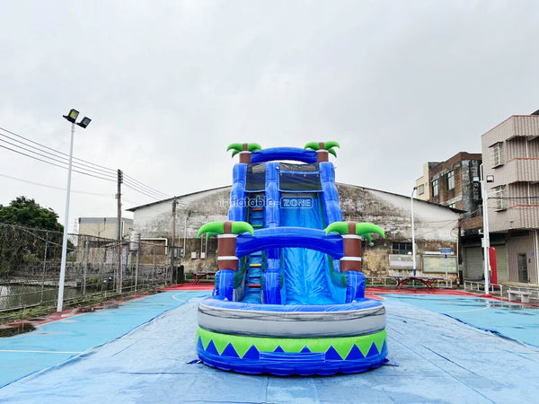 Inflatable Water Slide Jumper Blow Up Water Slide And Pool Inflatable Slides