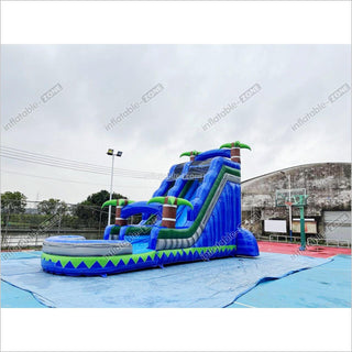 Inflatable Water Slide Jumper Blow Up Water Slide And Pool Inflatable Slides