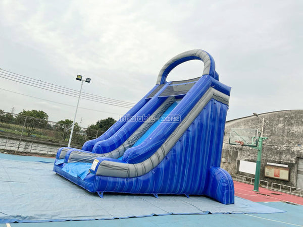 Commercial Blow Up Dry Slides, Inflatable Dry Slide For Swimming Pool