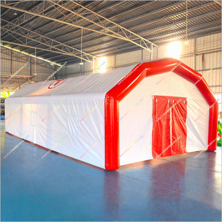 Red Inflatable Tent Red Cross Medical Inflatable Emergency Shelter Hospital Tent For Sale