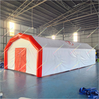 Red Inflatable Tent Red Cross Medical Inflatable Emergency Shelter Hospital Tent For Sale