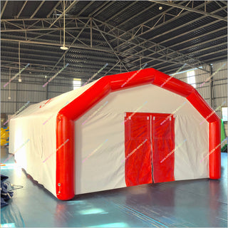 Red Inflatable Tent Red Cross Medical Inflatable Emergency Shelter Hospital Tent For Sale
