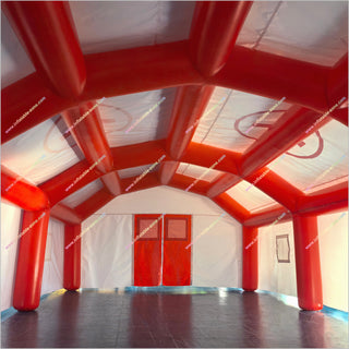 Red Inflatable Tent Red Cross Medical Inflatable Emergency Shelter Hospital Tent For Sale