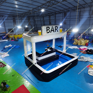 Turn your pool into a private oasis with the Relaxing Inflatable Pool Bar. This floating sports bar is perfect for private parties, offering drink holders and plenty of space for snacks. Easy to inflate and deflate, it's your go-to for effortless poolside fun and relaxation.