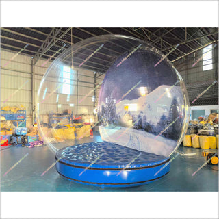 Rent A Snow Globe Inflatable Photo Booth Rental Bubble Dome Party Tent Indoor Christmas Inflatables