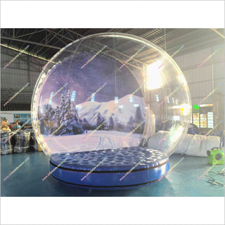 Rent A Snow Globe Inflatable Photo Booth Rental Bubble Dome Party Tent Indoor Christmas Inflatables