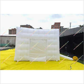Rent Inflatable Nightclub Outdoor Play Tent Big White Events Night Club Inflatable Cube Tent For Camping