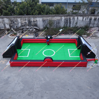 Kick off the fun with our Inflatable Soccer Field! Perfect for home or events, this portable outdoor sports arena offers a safe, durable space for football games, practice, or parties. Easy to set up and ideal for all ages, it’s the ultimate playground equipment. Rent it today and play anywhere!