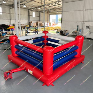 Turn up the action with our Inflatable Wrestling Ring Arena Inflatable Boxing Gloves! Perfect for sports parties, events, or just some fun with friends, this inflatable boxing ring features durable, high-quality materials for safe, thrilling matches. Whether for rentals or purchase, it's the ultimate addition to any party or competition. Get ready to rumble!