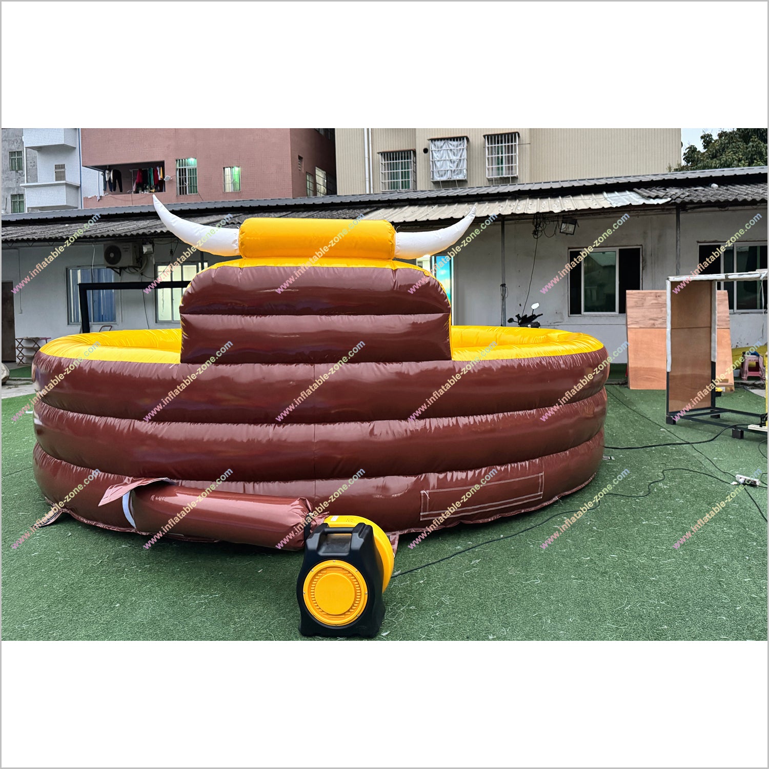 Renting Mechanical Bull Wild West Inflatable Bull Ride Amusement Park ...