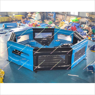 Inflatable Meltdown Rental Sweeper Game Competitive Team Building Rotating Inflatable Wipeout Eliminator