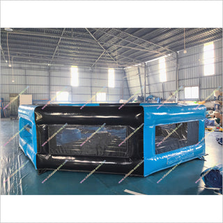 Inflatable Meltdown Rental Sweeper Game Competitive Team Building Rotating Inflatable Wipeout Eliminator