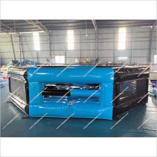Inflatable Meltdown Rental Sweeper Game Competitive Team Building Rotating Inflatable Wipeout Eliminator