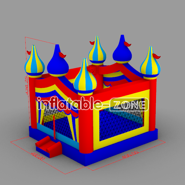 Inflatable-Zone Design Royal Castle Bounce House Wedding Jumping For Parties Near Me