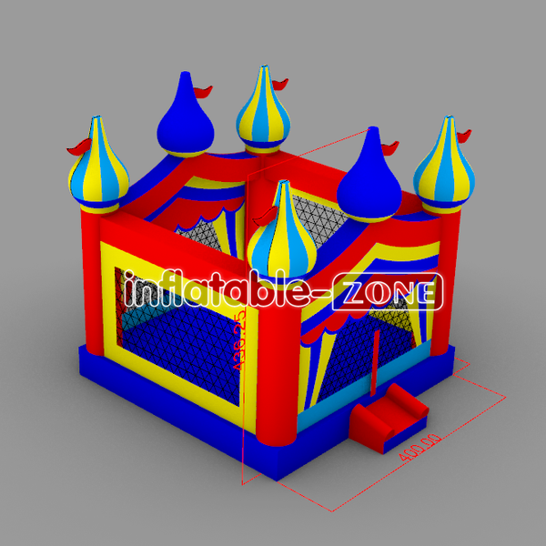 Inflatable-Zone Design Royal Castle Bounce House Wedding Jumping For Parties Near Me