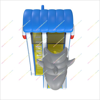 Shark Maw Inflatable Slide Bouncy Castle Jumping Bouncer Small Inflatable Playground Buy A Bounce House With Slide