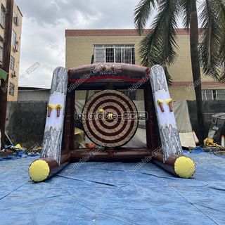 Get your aim on point with our Single Inflatable Axe Throwing Sport Game! Perfect for athletic target shooting and backyard fun, this inflatable setup adds an exciting twist to your gatherings. Whether you're hosting a party or a team-building event, it promises endless entertainment for all. Get ready to throw, toss, and hit the target – order now and let the games begin!