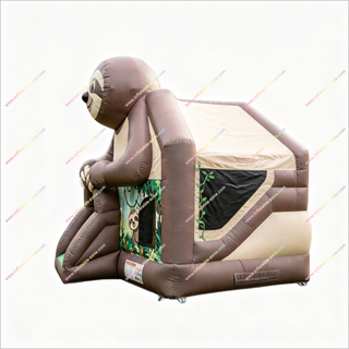Inflatable Sloth Bounce House Jungle Graphics Friendly Sloth Inflatable Bouncy Castle For Garden To Buy