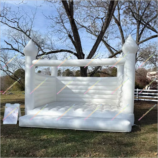 Small White Bouncy Castle Inflatable Jumpers For Sale Commercial Wedding Bounce House Rentals Near Me Cheap