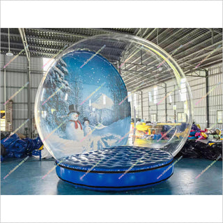 Snowman Inflatable Snow Globe Blow Up Photo Booth Cheap Christmas Decorations Snow Globe Inflatable Rental
