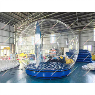 Snowman Inflatable Snow Globe Blow Up Photo Booth Cheap Christmas Decorations Snow Globe Inflatable Rental