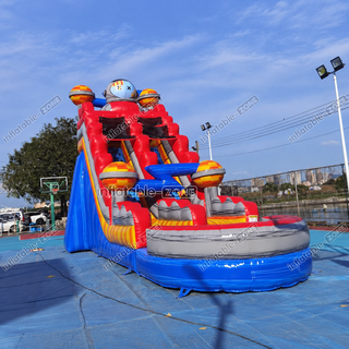 Get ready for an out-of-this-world experience with the Space Astronaut Adventure Water Slide! This inflatable outdoor playground features a thrilling slide that leads into a splash pool, perfect for summer fun. Designed for space explorers of all ages, it’s easy to set up and provides hours of entertainment. Blast off into excitement today!