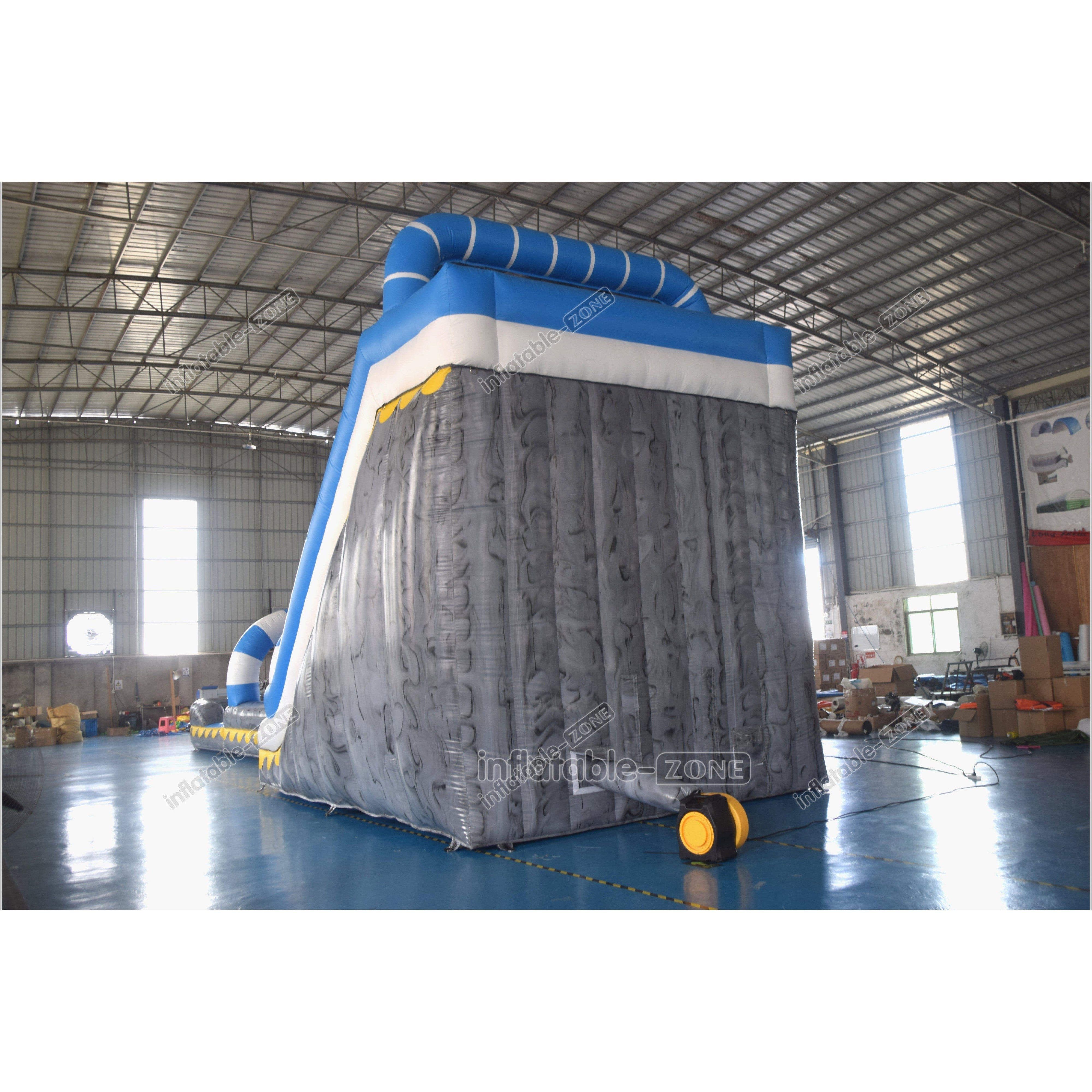 Super Long Water Slide Inflatable Water Jumper Commercial Inflatable S ...