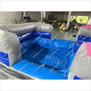 Tall Inflatable Water Slide Rental Shark Pool Indoor Soft Play Equipment Shark Slip And Slide Swimming Pool - Inflatable-Zone