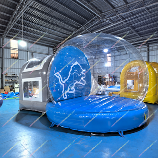Step into a snowy adventure with our Target Snowglobe Inflatable Games! This blow-up snow globe is perfect for events, offering a fun and interactive experience. Ideal for game booths or winter-themed parties, its bubble tent design provides a magical, enclosed space for endless entertainment.