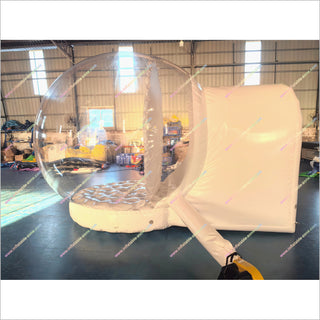 The Snowman Snow Globe Winter-Themed Backdrop Snow Globe Inflatable Christmas Photo Booth For Holiday Party