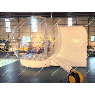 The Snowman Snow Globe Winter-Themed Backdrop Snow Globe Inflatable Christmas Photo Booth For Holiday Party