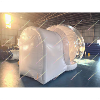 The Snowman Snow Globe Winter-Themed Backdrop Snow Globe Inflatable Christmas Photo Booth For Holiday Party