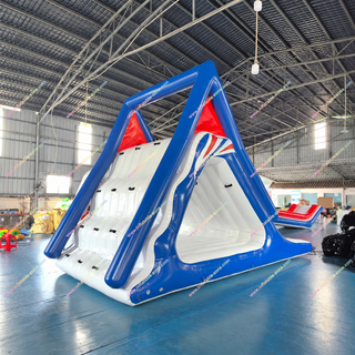 Upgrade your water fun with the Triangle Inflatable Water Park! This floating island features thrilling slides and durable commercial-grade materials, perfect for pools, lakes, or water parks. Easy to set up and designed for hours of safe splashing, it’s ideal for families, events, and unforgettable aquatic adventures.