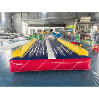 Inflatable Air Gymnastics Mats Sports And Fitness Equipment Tumble Track Inflatable Air Tumble Track For Sale