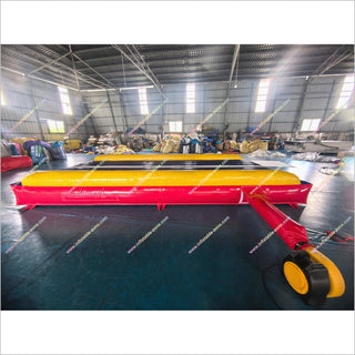 Inflatable Air Gymnastics Mats Sports And Fitness Equipment Tumble Track Inflatable Air Tumble Track For Sale