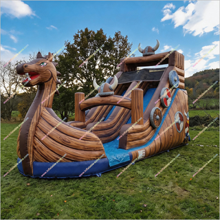 Viking Longship Buy Commercial Inflatable Water Slides Dragon Head Bounce House Water Slide Adults