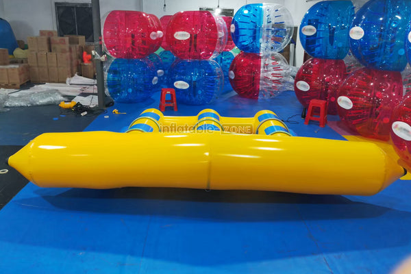 Big Flying Fish Inflatable Boat Water Surfing Sports Game Towable Banana Boat For Adults