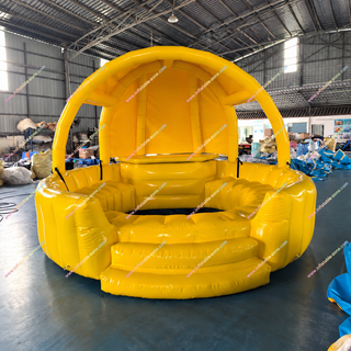 Stay cool and elevate every pool party with this Water Play Activity Inflatable Pool featuring a beach tent canopy and a floating bar. Designed for comfort and fun, it offers shaded relaxation, convenient drink storage, and durable PVC construction. Perfect for backyard pools, lakes, resorts, family gatherings, and summer celebrations.