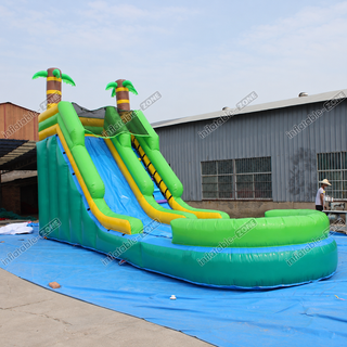 Turn your backyard into a water wonderland with our Inflatable Water Slides for Kids and Adults! Perfect for parties, this versatile slide caters to all ages, ensuring endless fun for everyone. Watch as kids and adults alike zoom down the slide and make a splash in the pool. With easy setup and durable construction, it's the ultimate addition to any backyard celebration!